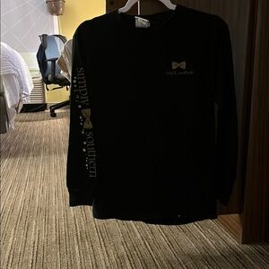 Simply Southern Black and Gold Long Sleeve Shirt